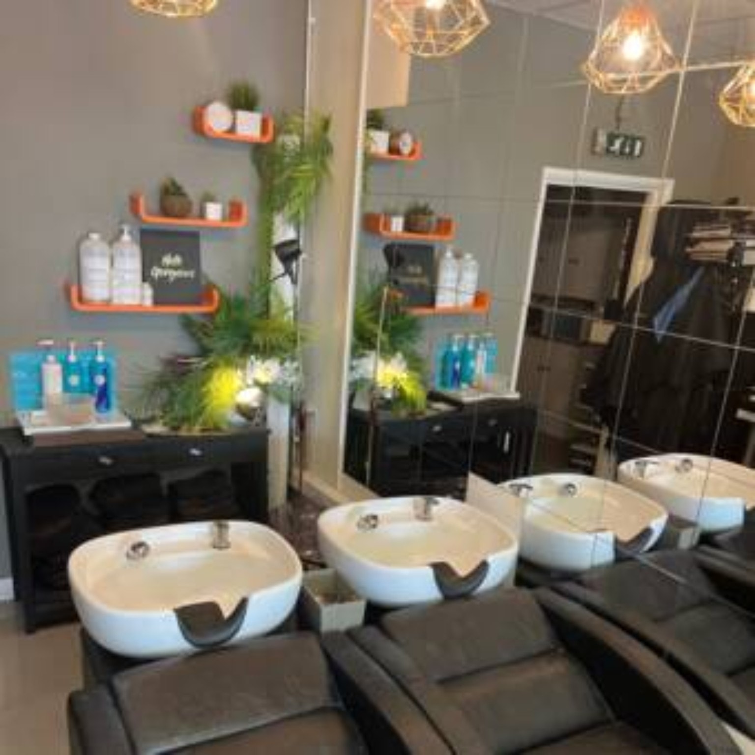 Hair wash basins