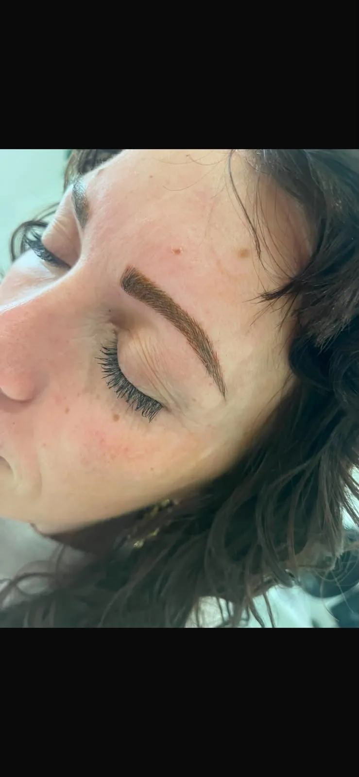 Brows, up close