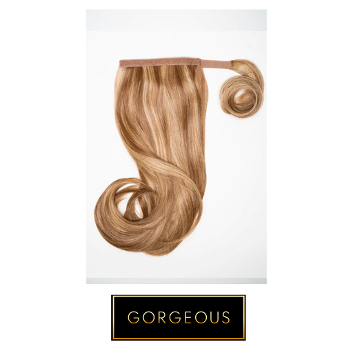 Get Glam Halo Piece 20 inch Loose Curl Caramel Deluxe